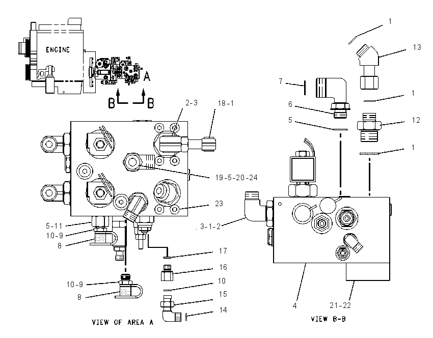 VALVE & MTG GP-VIBRATORY 1205935 CAT