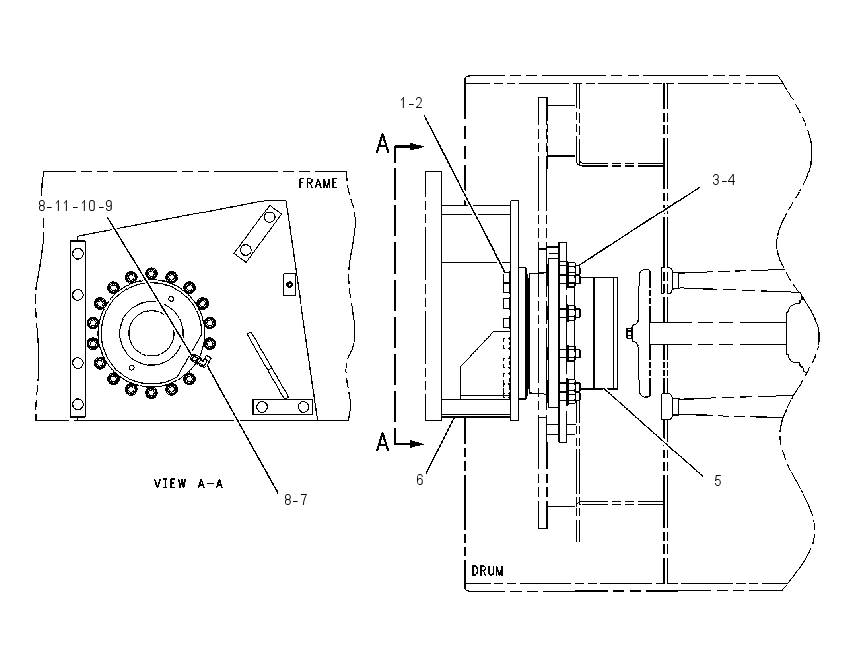 DRIVE GP-DRUM 1278573 CAT