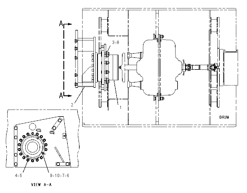 DRIVE GP-DRUM 1278574 CAT