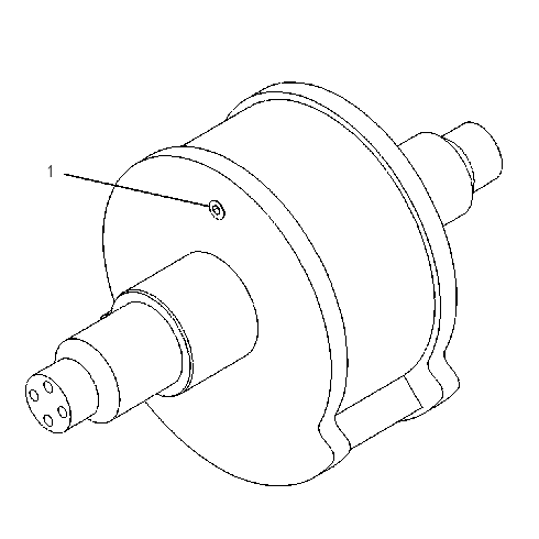 SHAFT GP-ECCENTRIC WEIGHT 1248907 CAT