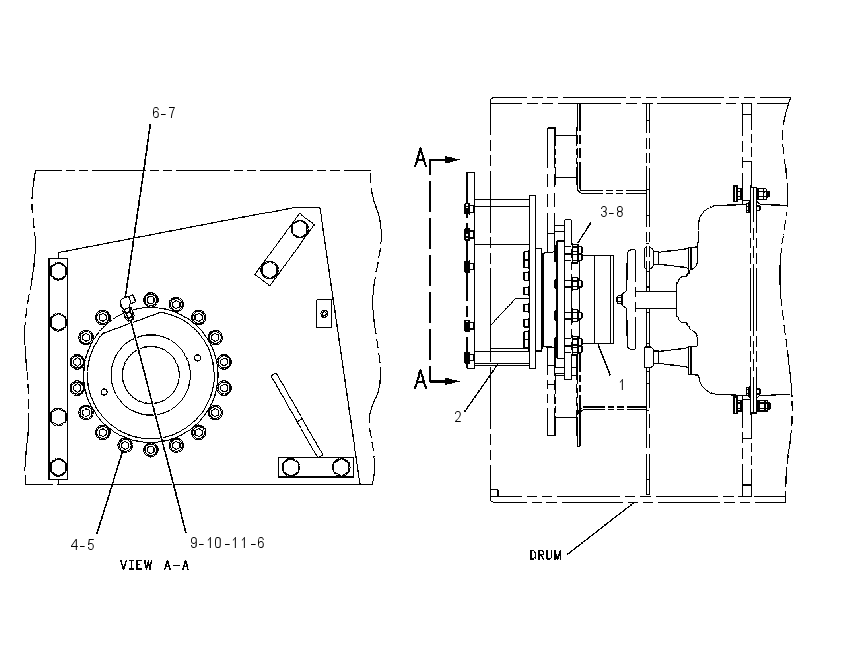 DRIVE GP-DRUM 1092730 CAT