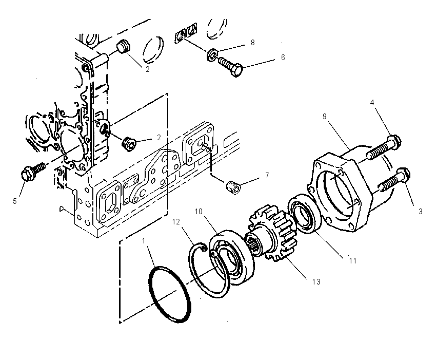 ADAPTER GP-POWER TAKE-OFF 1006326 CAT