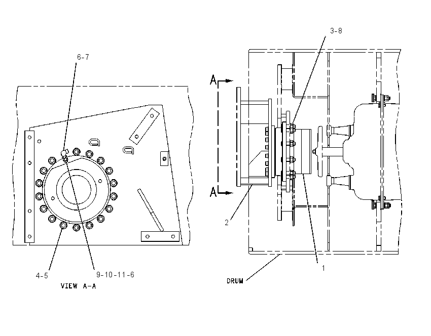 DRIVE GP-DRUM 1278572 CAT