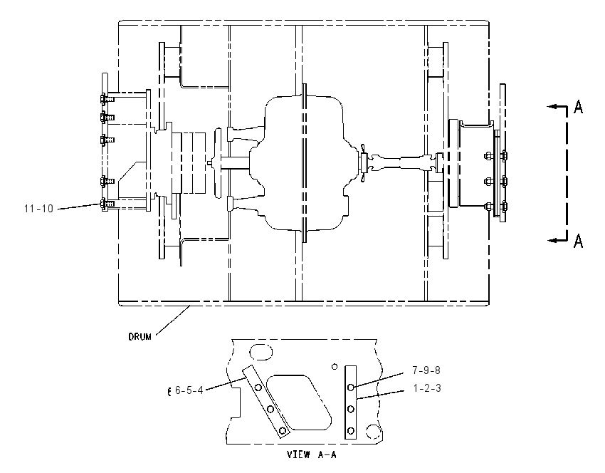 INSTALLATION GP-DRUM 1278575 CAT