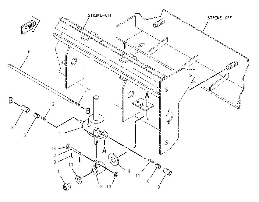 ADJUSTER GP-STRIKE-OFF 1101532 CAT