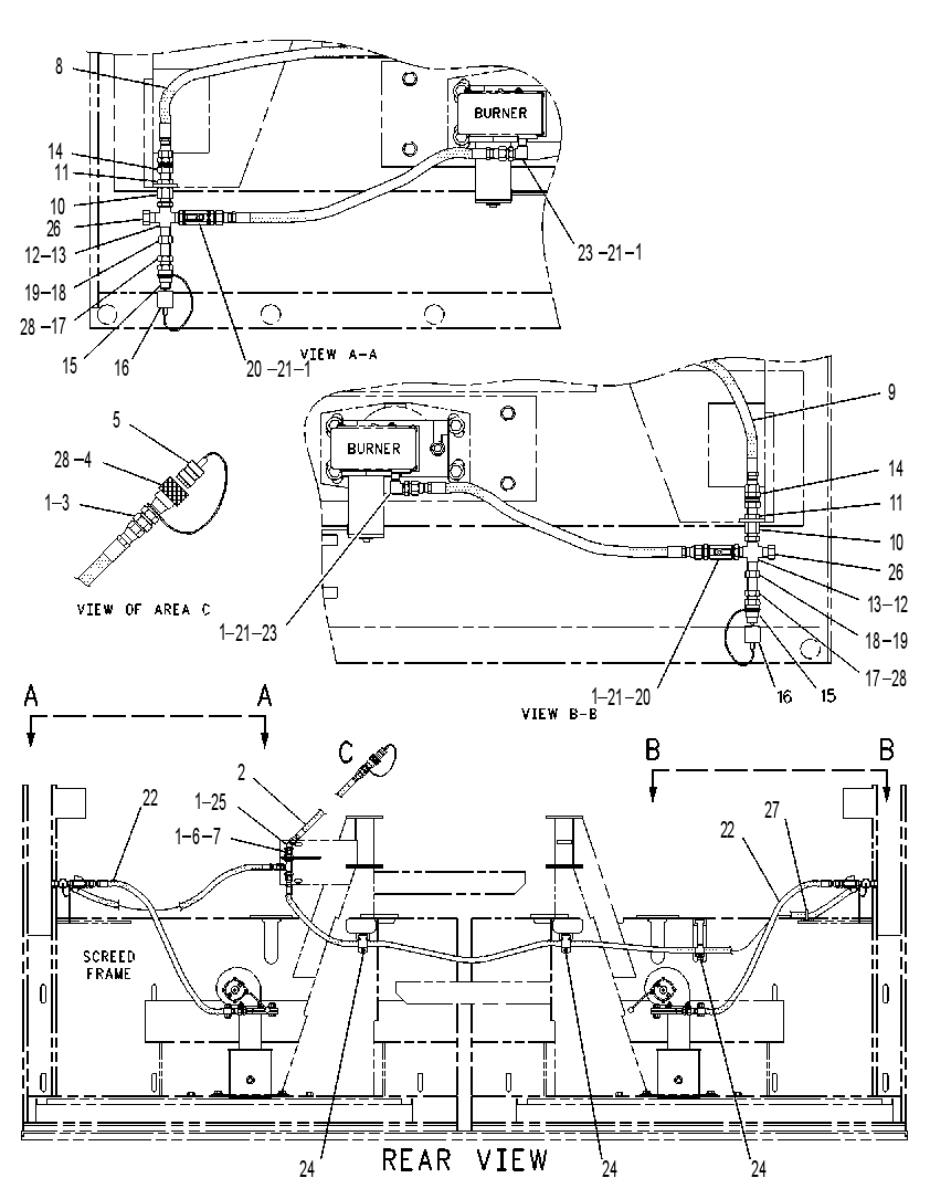 LINES GP-BURNER 1101550 CAT