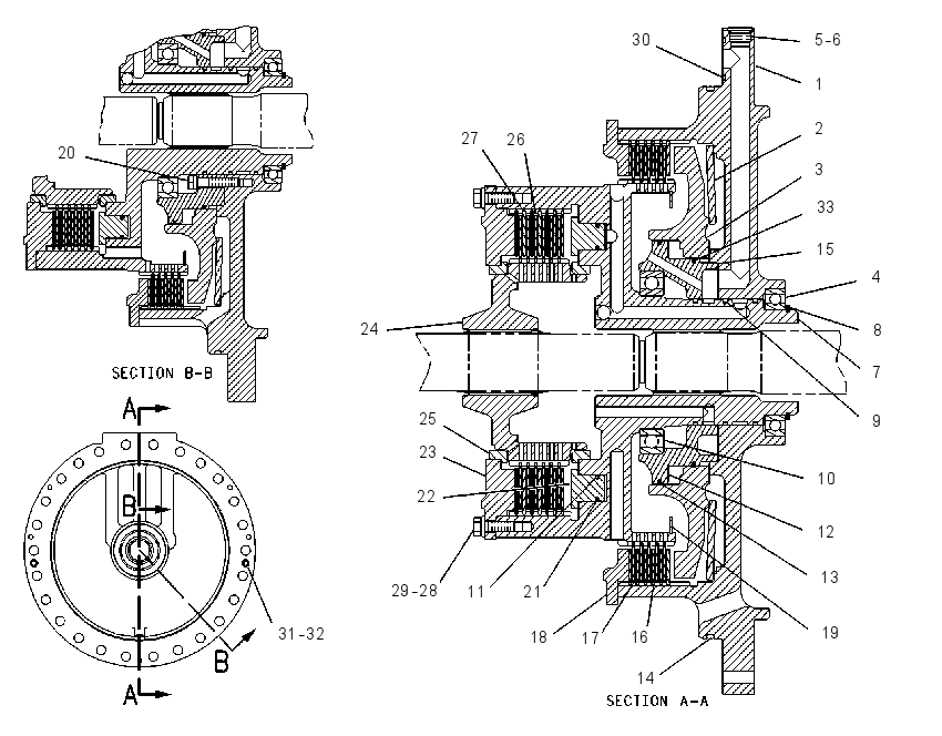 STEERING CLUTCH AND BRAKE GROUP 1045372 CAT