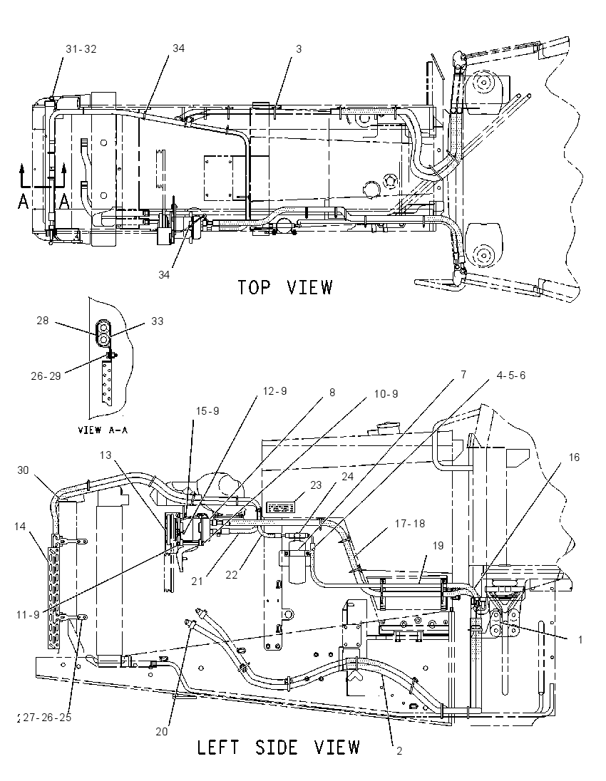 HEATER & AIR CONDITIONER GP 1249460 CAT