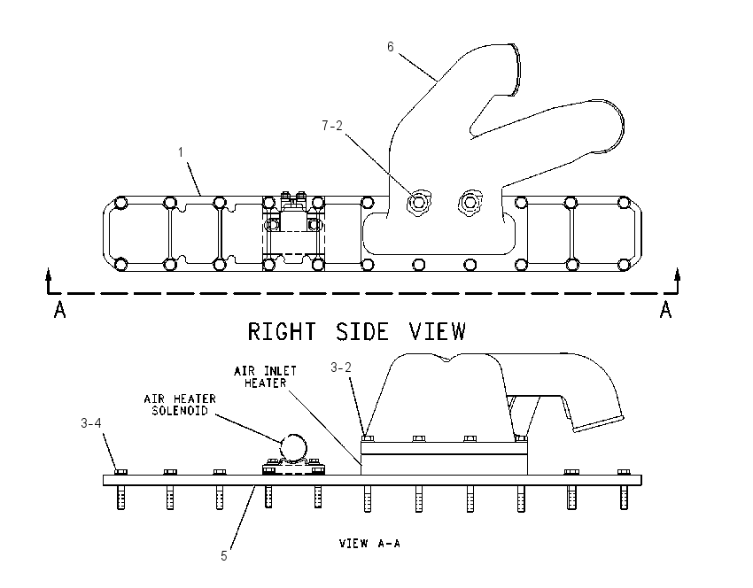 COVER GP-INLET MANIFOLD 1179976 CAT