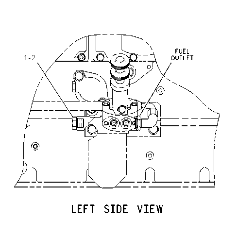 PLUG GP-FUEL FILTER BASE 1192272 CAT