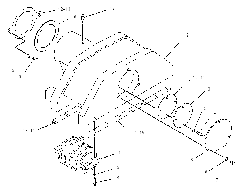 BOGIE GP-REAR 1056640 CAT