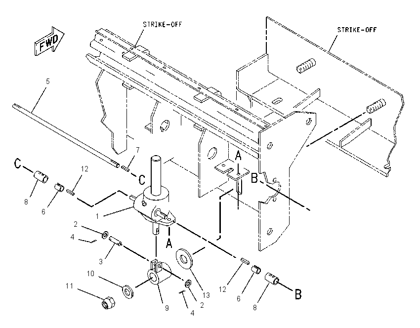 ADJUSTER GP-STRIKE-OFF 1154478 CAT