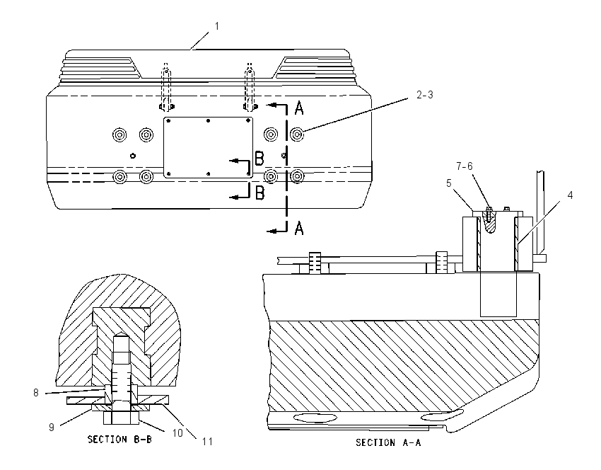 Противовес 7Y6284 CAT