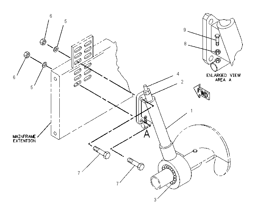 EXTENSION GP-AUGER 1190762 CAT