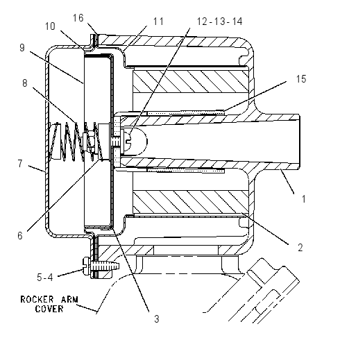VALVE AS-PCV 1214677 CAT