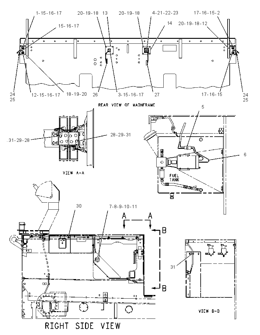 WIRING GP-HYDRAULIC CONTROL 1047452 CAT