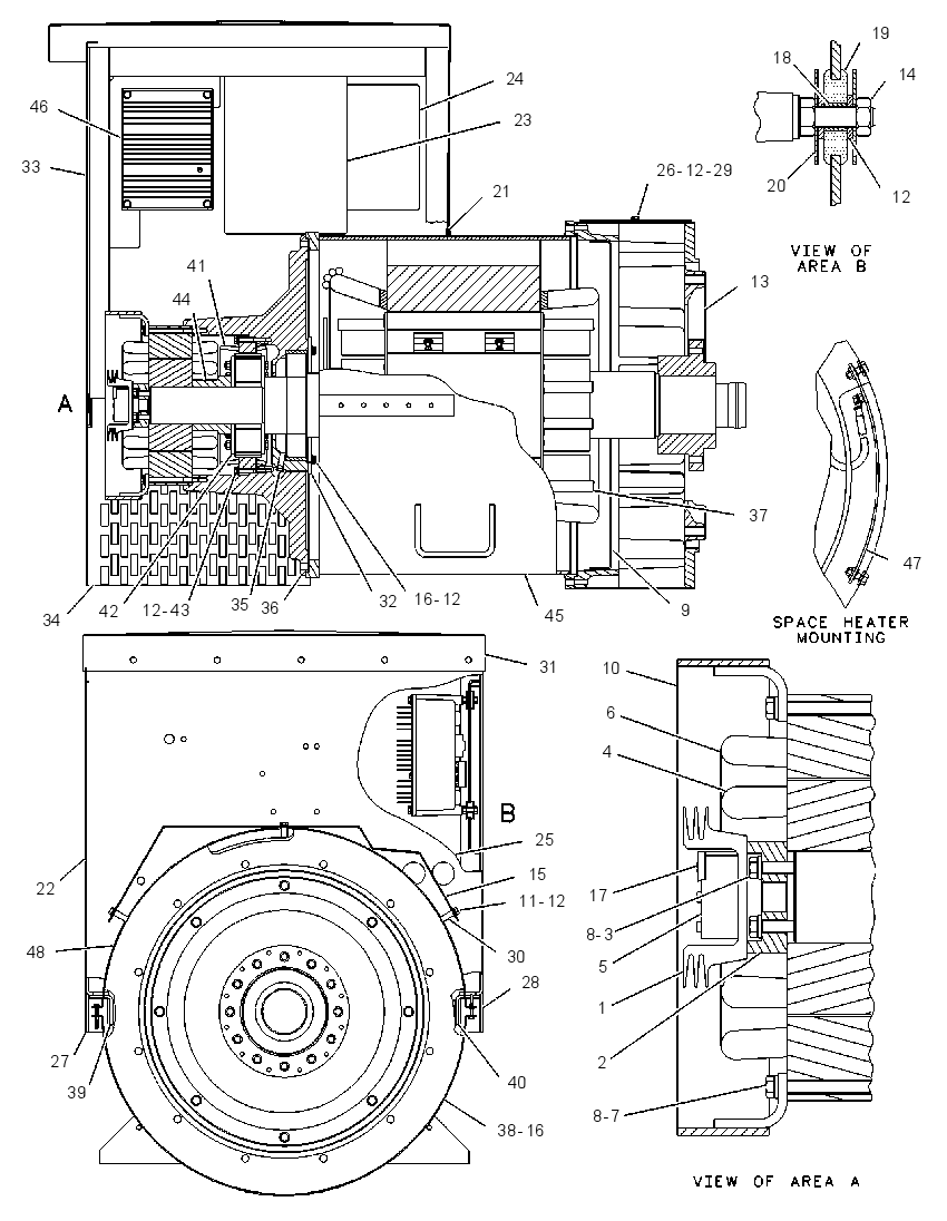 Генератор 1093786 CAT