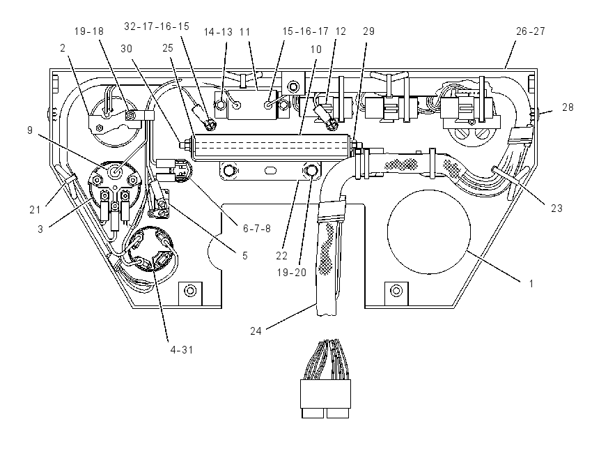 CONSOLE GP-INSTRUMENT 1179789 CAT