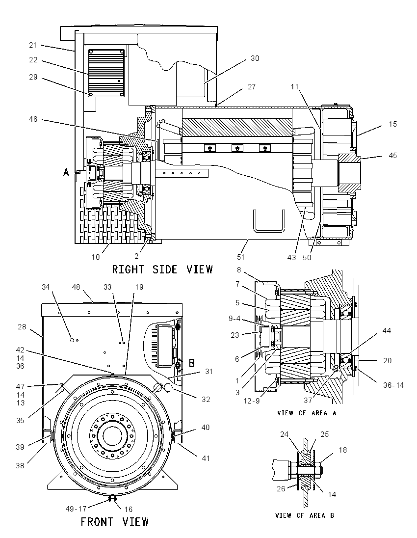 Генератор 1155119 CAT