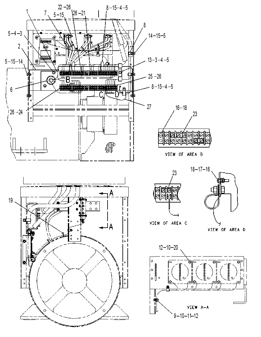 Подключение электрическое 6I2026 CAT