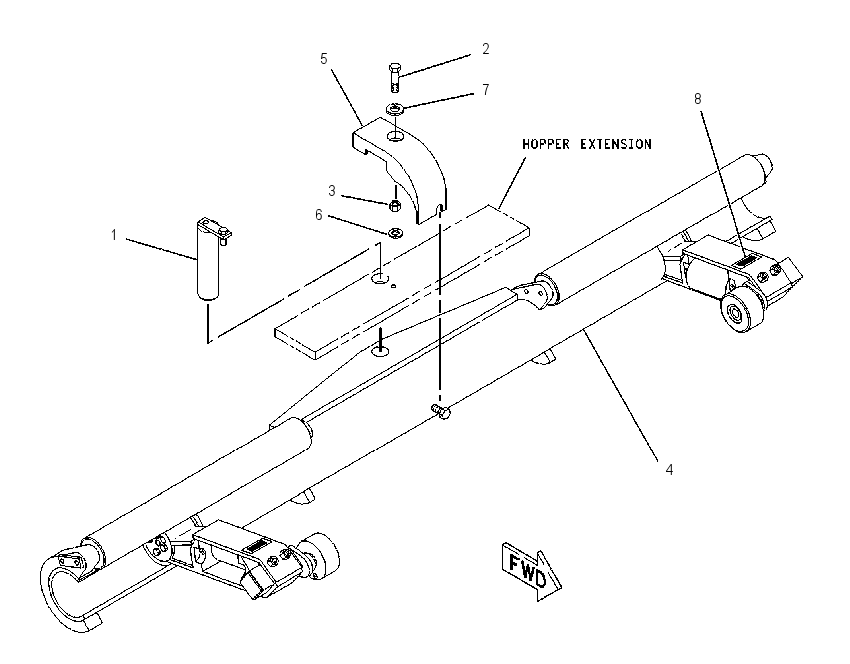 HITCH AR-TRUCK 1111370 CAT