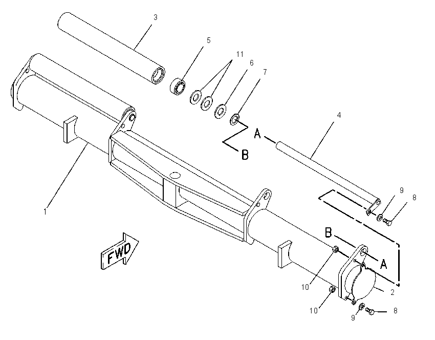 ROLLER GP-PUSH 1025927 CAT