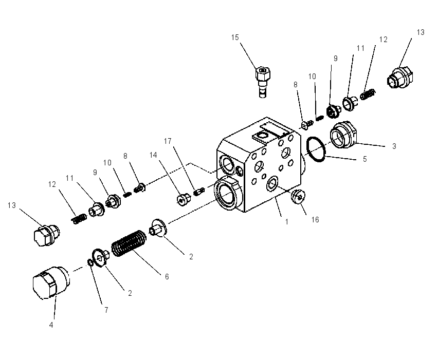 VALVE GP-BRAKE 1281830 CAT