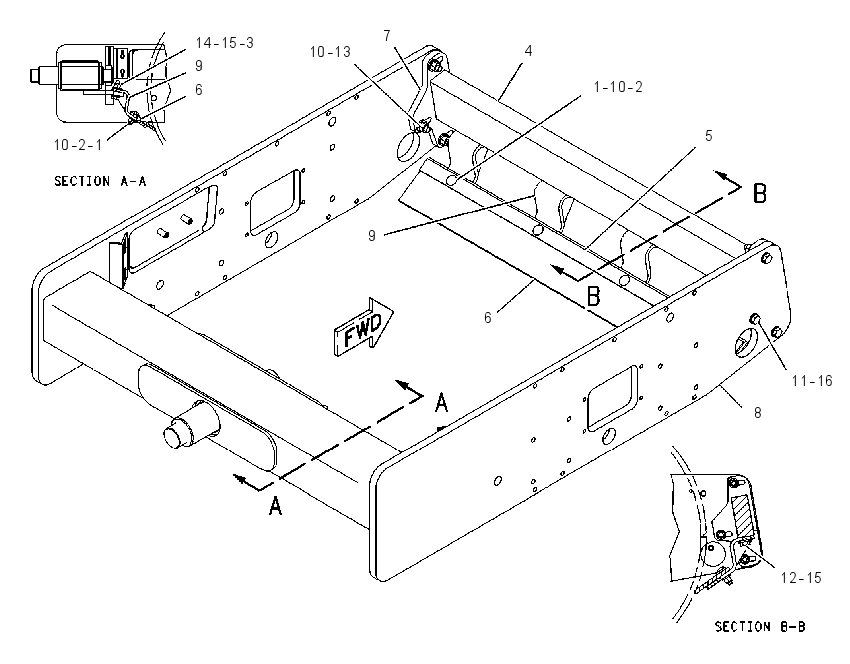 SCRAPER GP-SMOOTH DRUM 1220615 CAT