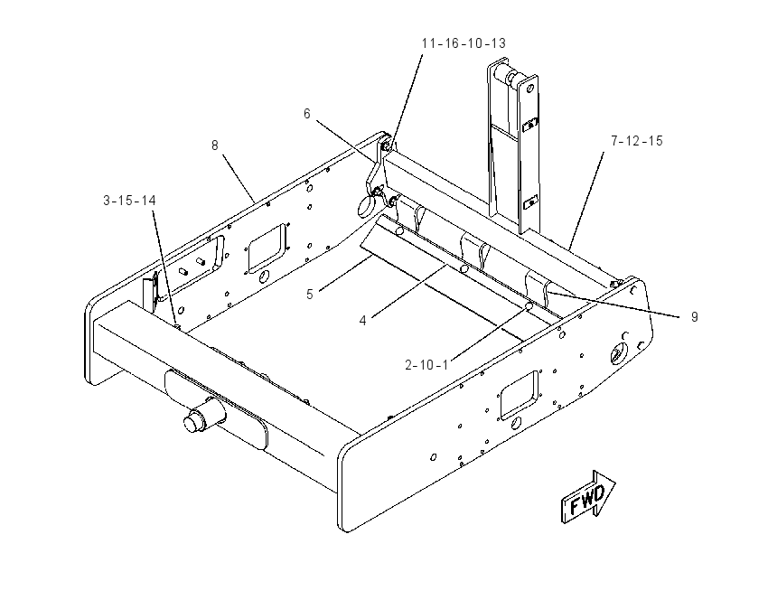 SCRAPER GP-SMOOTH DRUM 1236791 CAT