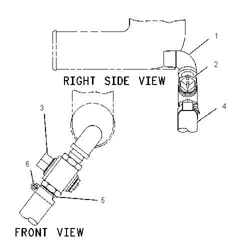 LINES GP-COOLANT DRAIN 1297502 CAT
