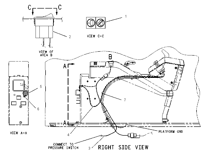 WIRING GP-OVERLOAD WARNING 1308956 CAT