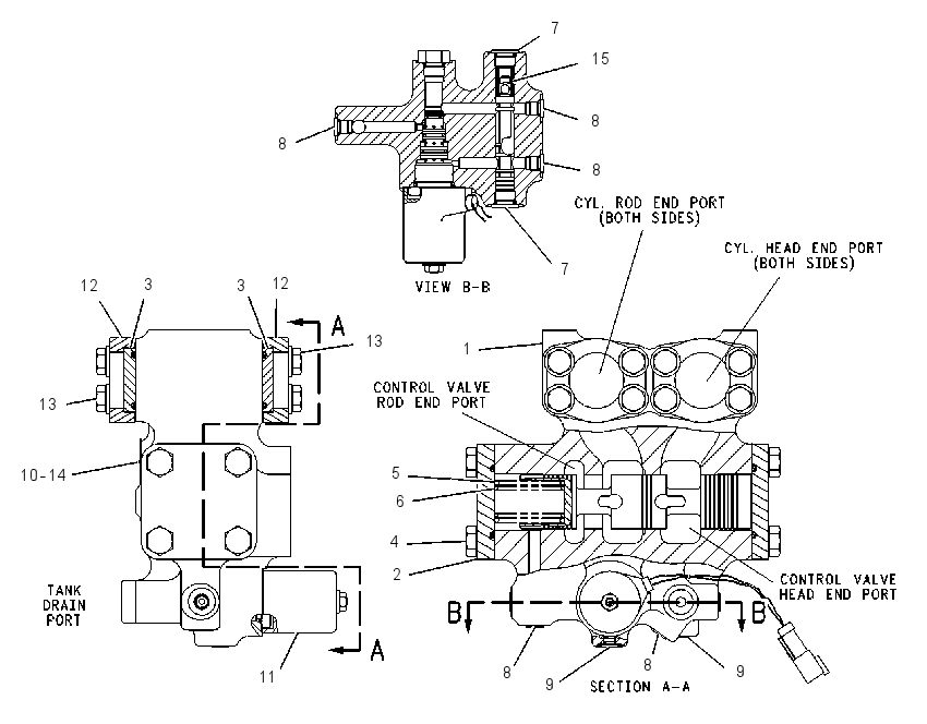 VALVE GP-QUICK-DROP 6E4805 CAT