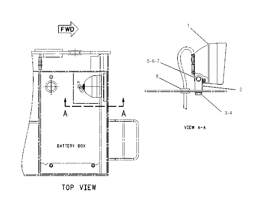 LIGHTING GP-CHASSIS 1312573 CAT