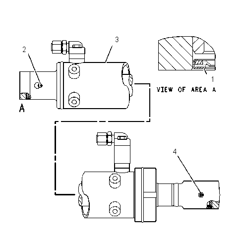 CYLINDER & SEAL GP-BLADE 1654343 CAT