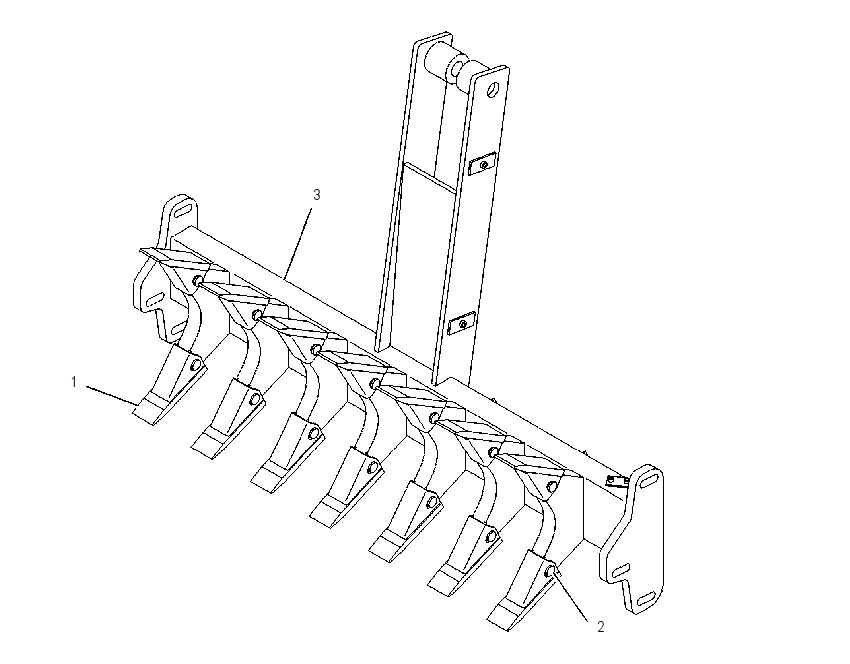 SCRAPER GP-PADDED DRUM 1215453 CAT