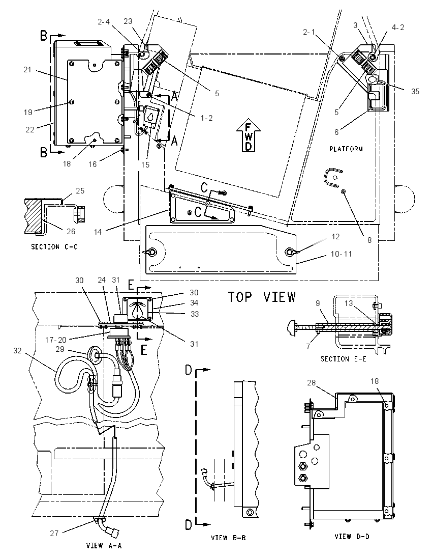 Отопитель кабины 9U9051 CAT
