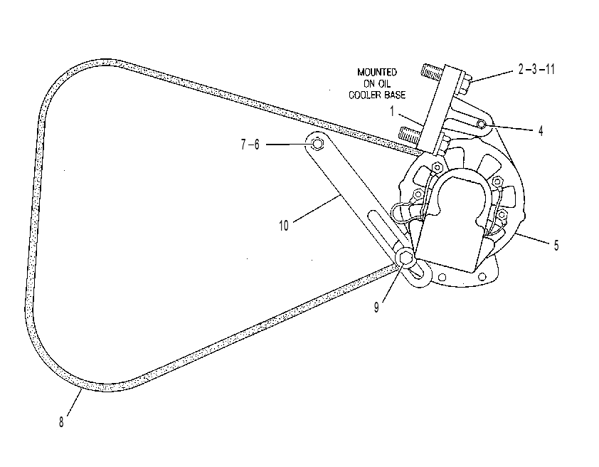 Генератор зарядный 1214691 CAT