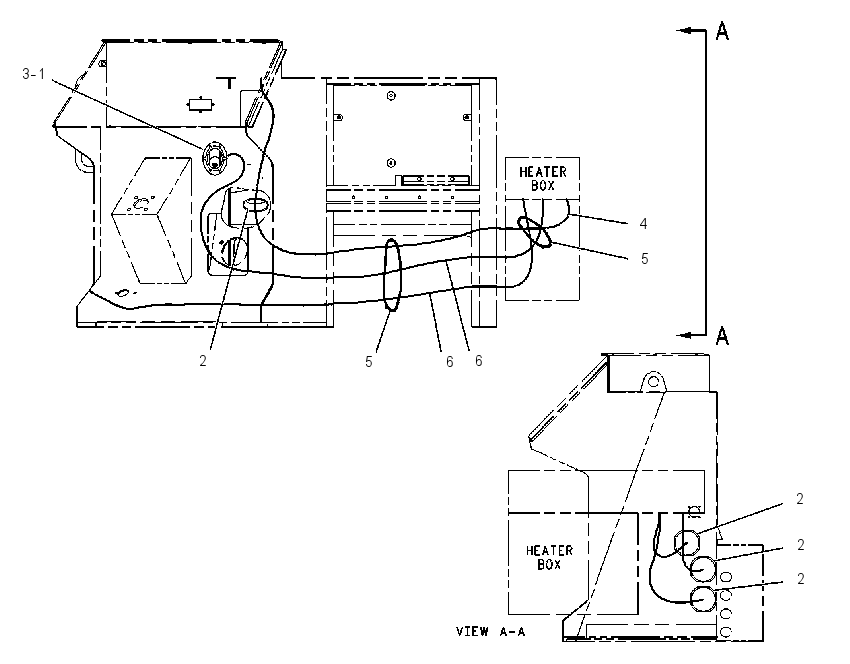 DUCT GP-DEFROSTER 1236589 CAT