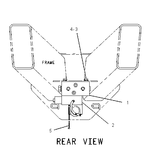 VALVE & MTG GP-REAR DRIVE 1246916 CAT