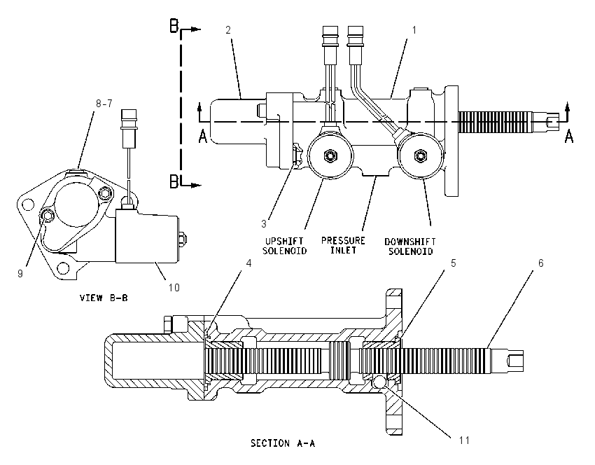 CYLINDER GP-SHIFT 9U9338 CAT