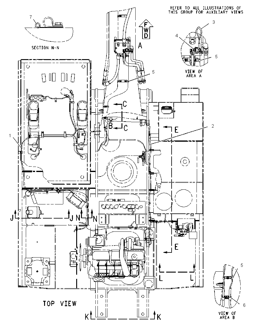 WIRING GP-COMBINED FLOW 1263469 CAT