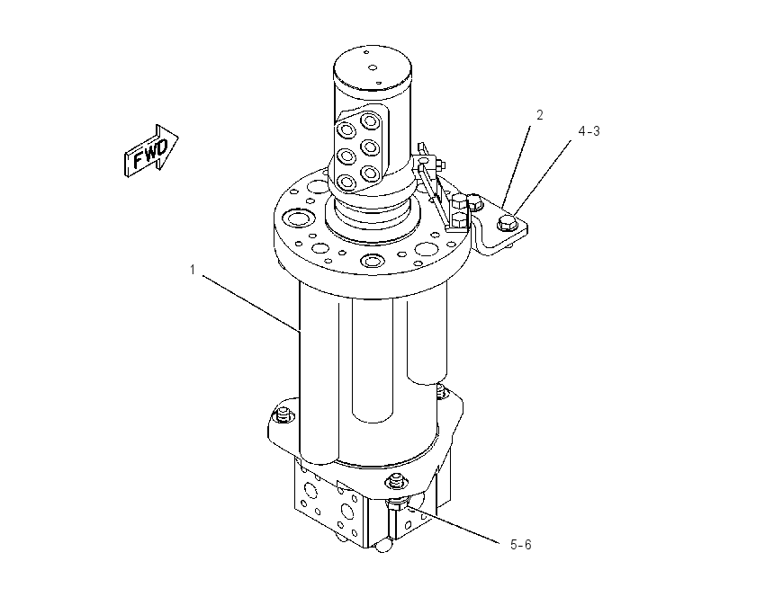 SWIVEL & MOUNTING GP 1266758 CAT