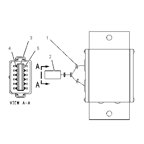 CONTROL GP-SECONDARY STEERING 1326640 CAT
