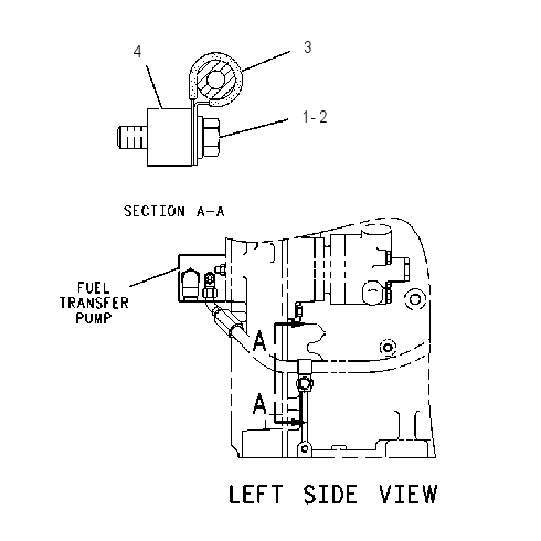 FASTENER GP-FUEL LINES 1099992 CAT
