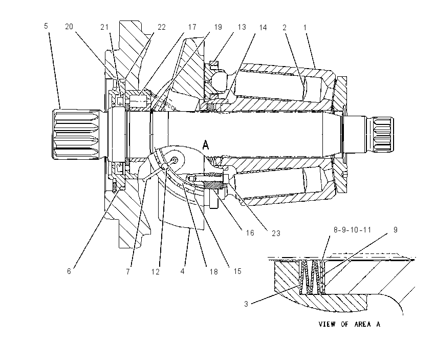 BARREL GP-PUMP 1307736 CAT