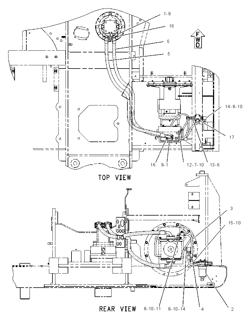 LINES GP-SWING DRIVE 1324275 CAT