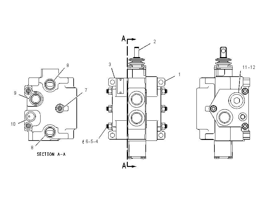 VALVE GP-BANK 1 1121841 CAT