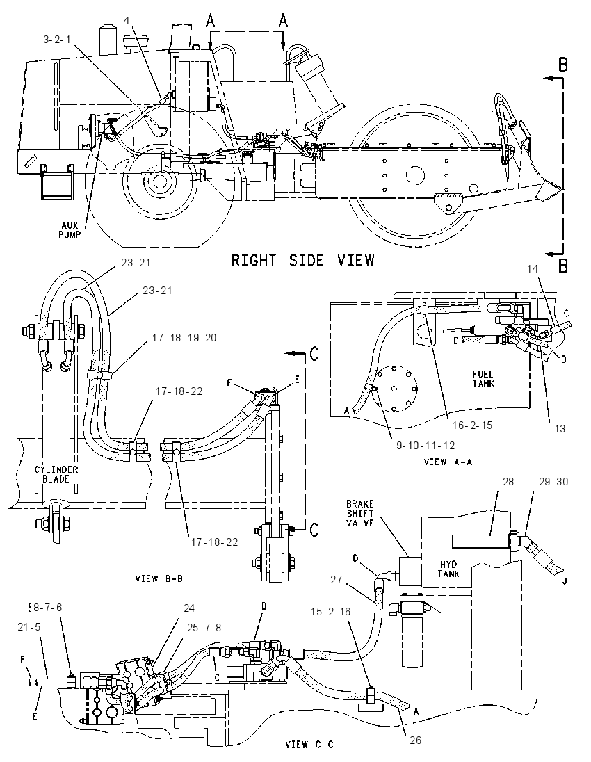 LINES GP-BLADE 1300153 CAT