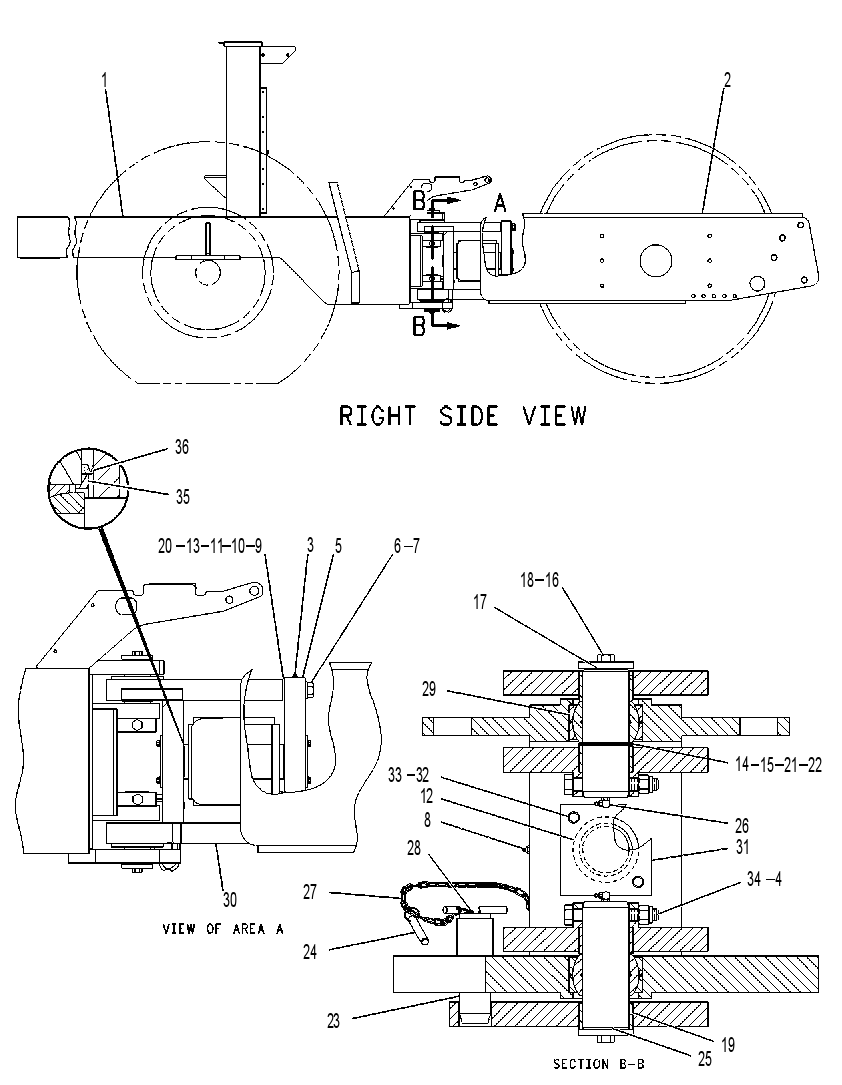 FRAME GP-MAIN 1296393 CAT