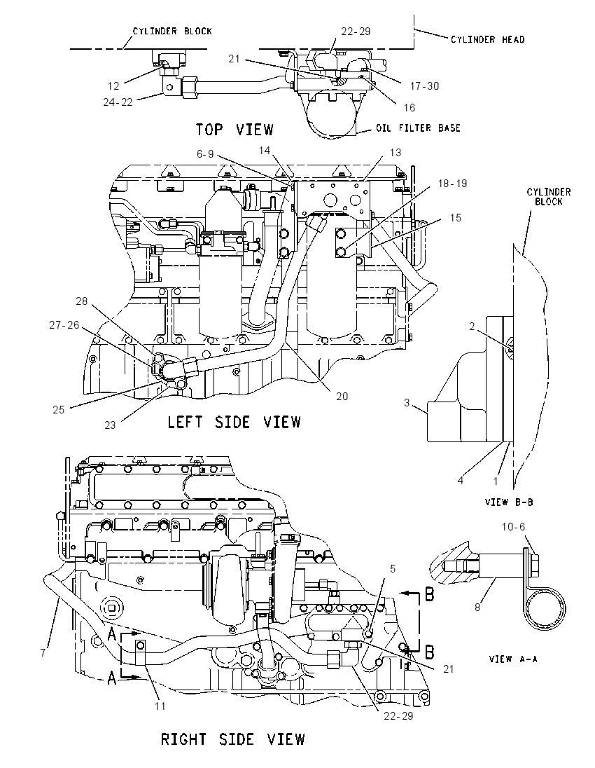 MOUNTING GP-OIL FILTER 1175126 CAT